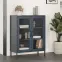 Vitrína Kovová Gina Modern Dark Blue,6