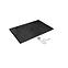 Vanička obdĺžniková ROCK BLACK 80X100 K4578