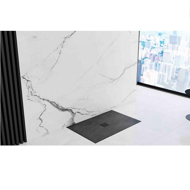 Vanička obdĺžniková ROCK BLACK 80X100 K4578