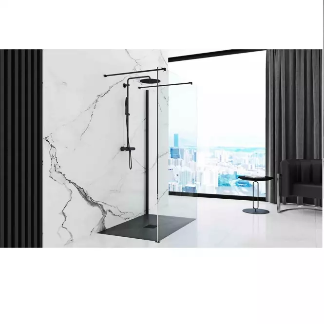 Vanička obdĺžniková ROCK BLACK 80X100 K4578