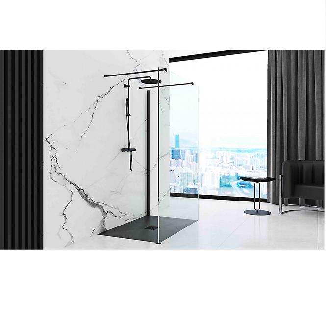 Vanička obdĺžniková ROCK BLACK 80X100 K4578