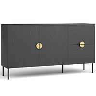 Komoda Mond 2D 2SZ 03-B čierna