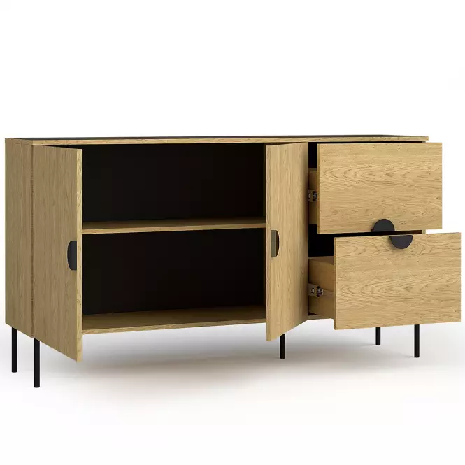 Komoda Mond 2D 2SZ 03-B dub
