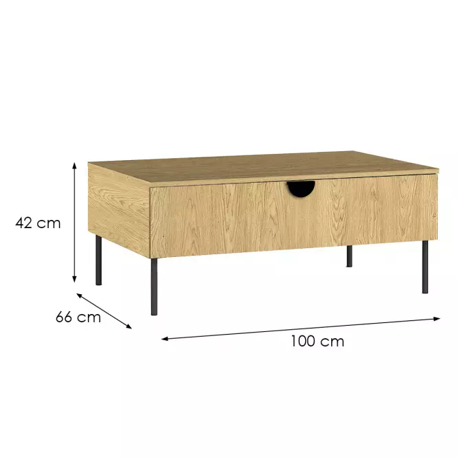 Konferenčný Stolík Mond 1 KL 07-B dub