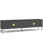 TV Stolík Mond 4D 09-B čierna