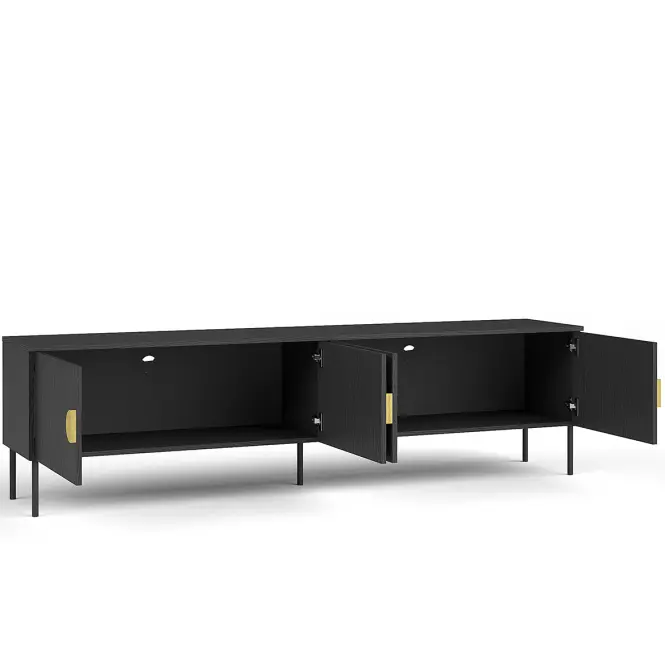 TV Stolík Mond 4D 09-B čierna,3