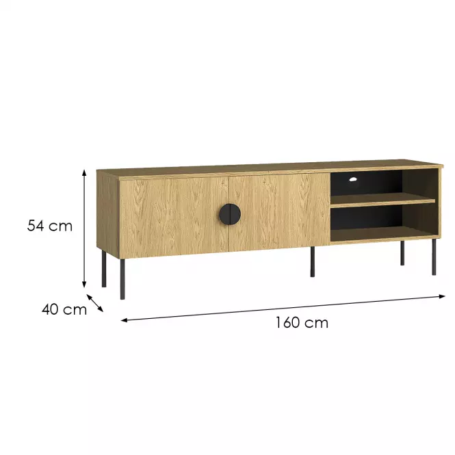 TV Stolík Mond 2D 08-B dub