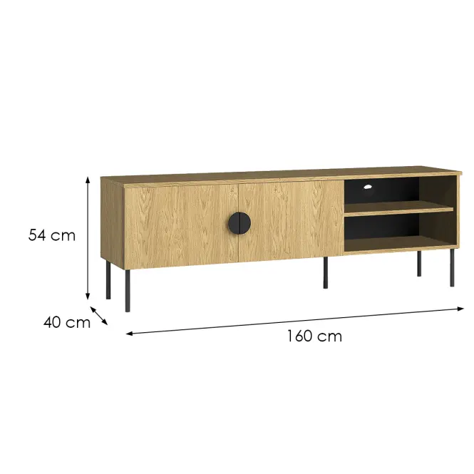 TV Stolík Mond 2D 08-B dub,2