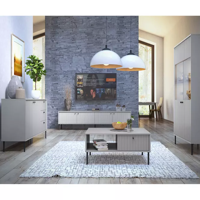 Rozkladací Stôl Iris 180+40  15B sivý
