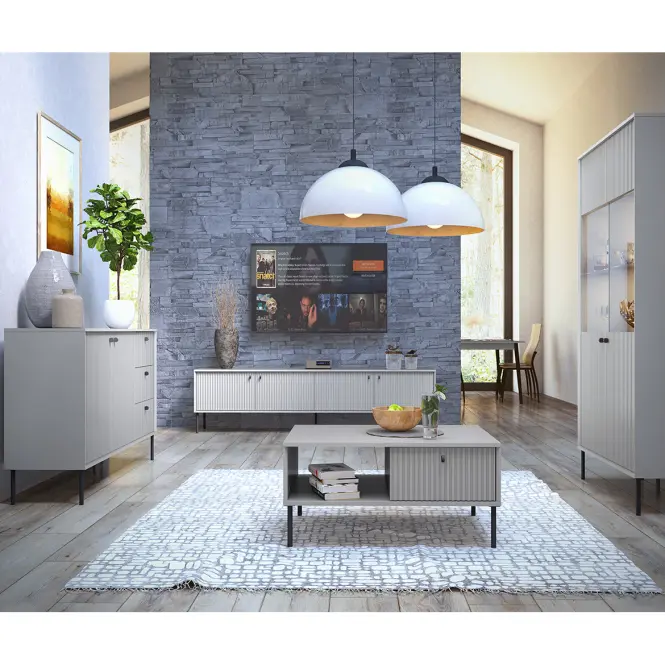 Rozkladací Stôl Iris 180+40  15B sivý,3