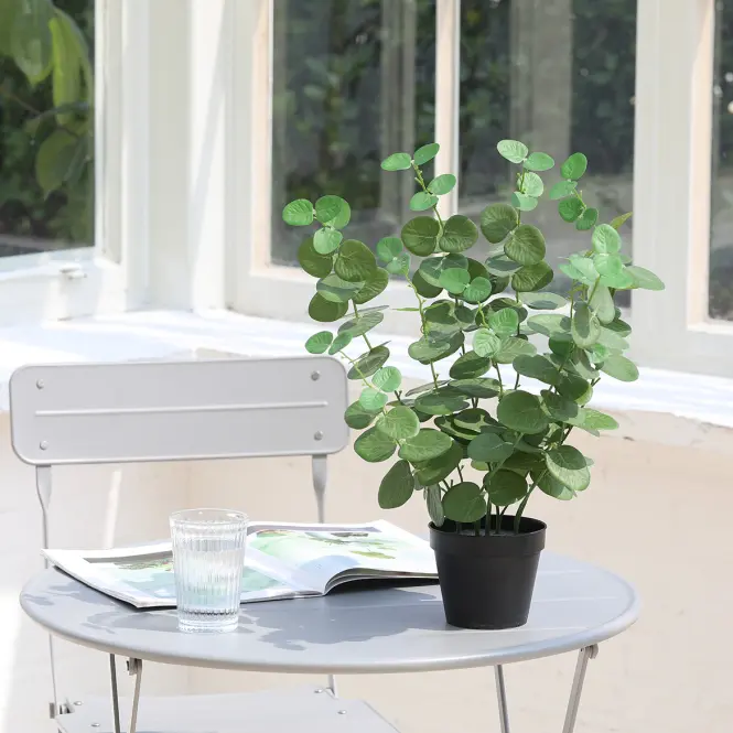 Umelý eukalyptus v kvetináči 50 cm,4