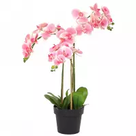 Umelá orchidea v kvetináči 80 cm