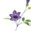 Umelý 4-kvetý plamienok v kvetináči clematis 75 cm,2