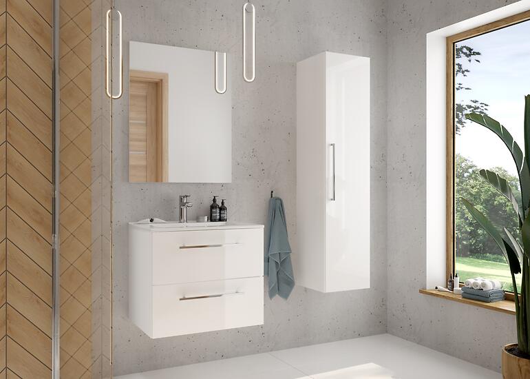 Kúpeľňová zostava Inga 60 biela