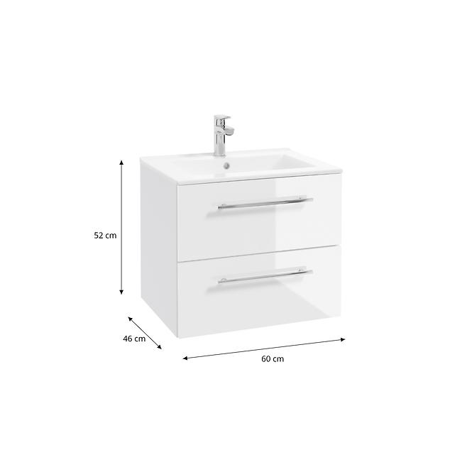 Zostava INGA 60cm biela DSM