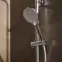Agat Sprchový systém s funkciou dažďovej sprchy s mechanickým miešačom,4