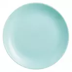 Plytký tanier Diwali 25 cm svetlá tyrkysová 85P2611