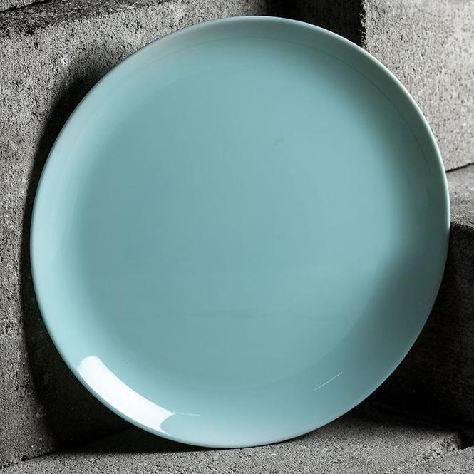 Plytký tanier Diwali 25 cm svetlá tyrkysová 85P2611