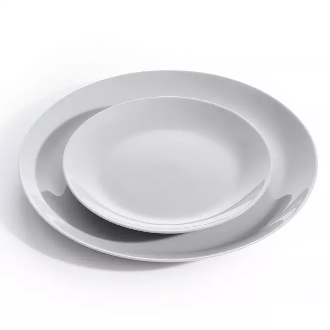 Plytký tanier Diwali 25 cm granit 85P0870,2