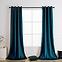 Záves na priechodkách VELVET PB103/200G/M2/11/140x250 cm morská