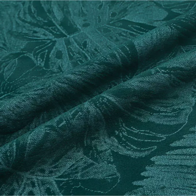 Záves na priechodkách VELVET PB2327/240G/M2/14/140x250 cm zelená