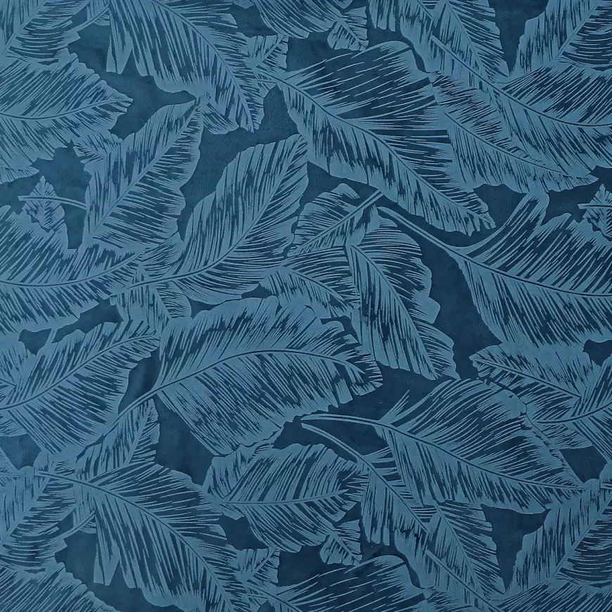 Závesová látka VELVET GY2316/270G/M2/42 280 cm modrá. Tovar na mieru