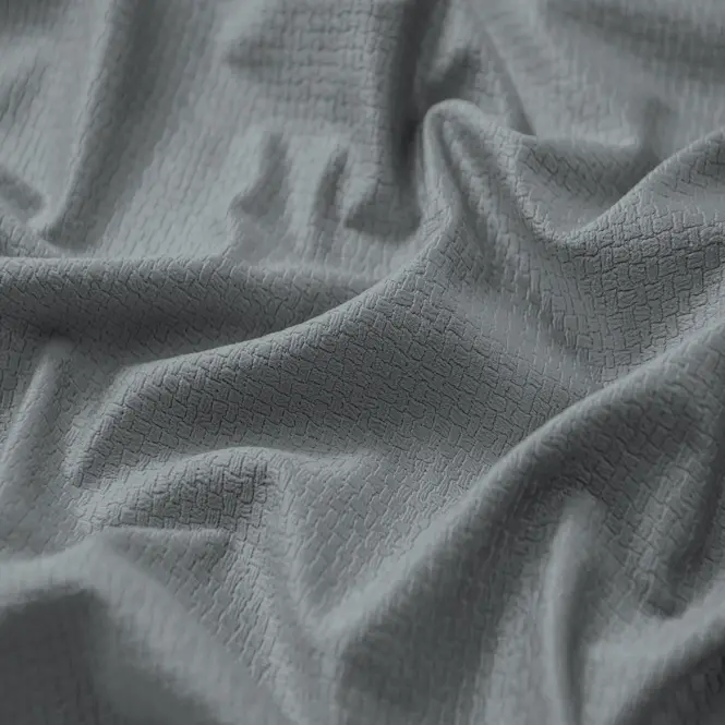 Závesová látka VELVET GY2329/240G/M2/8 150 cm strieborná. Tovar na mieru,2
