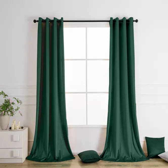 Závesová látka VELVET PB103/200G/M2/17 150 cm zelená. Tovar na mieru