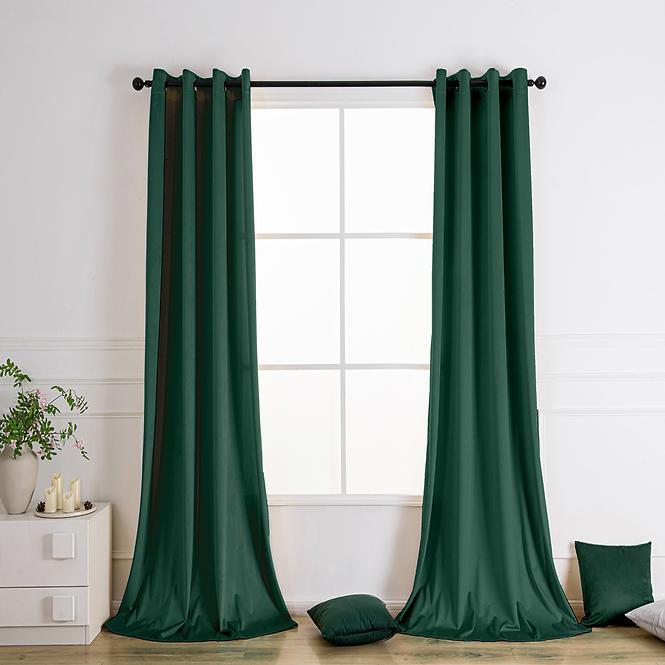 Závesová látka VELVET PB103/200G/M2/17 150 cm zelená. Tovar na mieru