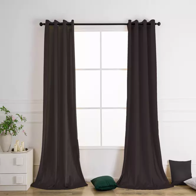 Závesová látka VELVET PB103/200G/M2/6 150 cm hnedá. Tovar na mieru