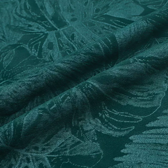 Závesová látka VELVET PB2327/240G/M2/14 280 cm zelená. Tovar na mieru,2