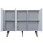 Komoda 120 Toronto Biely,5