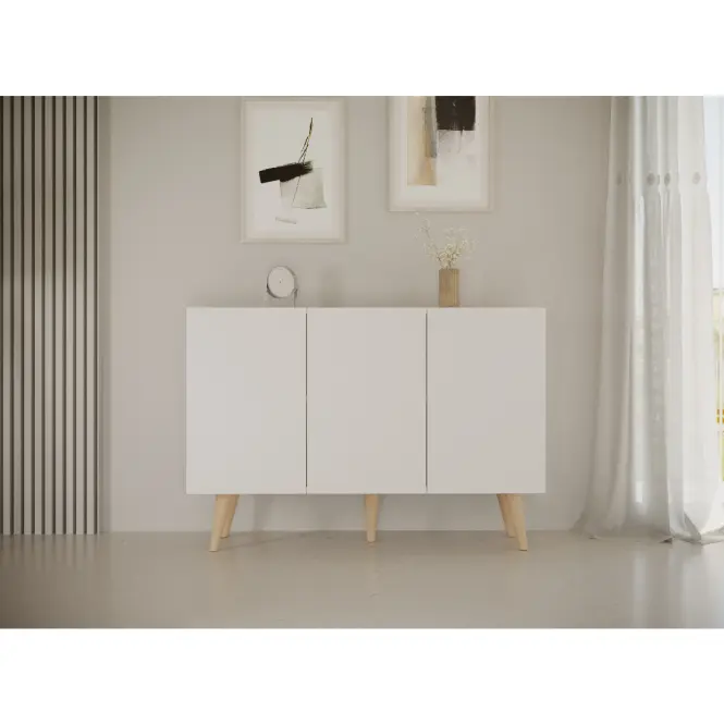 Komoda 120 Toronto Biely,7