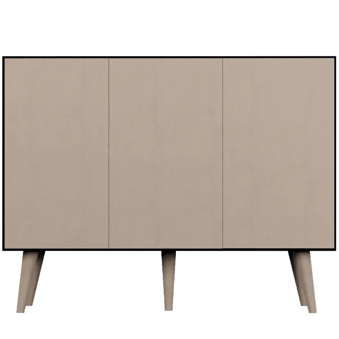 Komoda 120 Toronto Artisan/Čierna,5