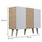Komoda 120 Toronto Artisan/Biely,2