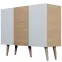 Komoda 120 Toronto Artisan/Biely,3
