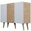 Komoda 120 Toronto Artisan/Biely,3