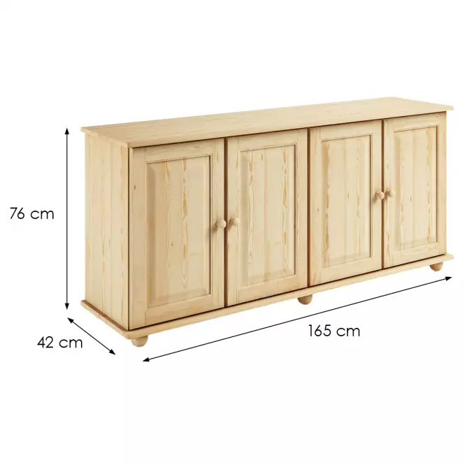 Komoda Borovica KD70 165x76x42