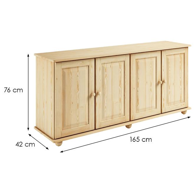 Komoda Borovica KD70 165x76x42