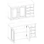 Komoda Borovica KD59 125x76x42,8