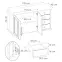 Komoda Borovica KD59 125x76x42,9