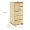 Komoda Borovica KD03 45x92x42,3