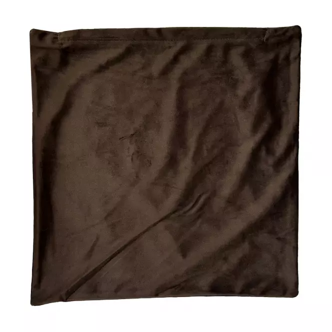 Obliečka Plain Velvet 40x40cm hnedá
