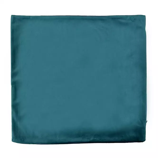 Obliečka Plain Velvet 40x40cm modrá