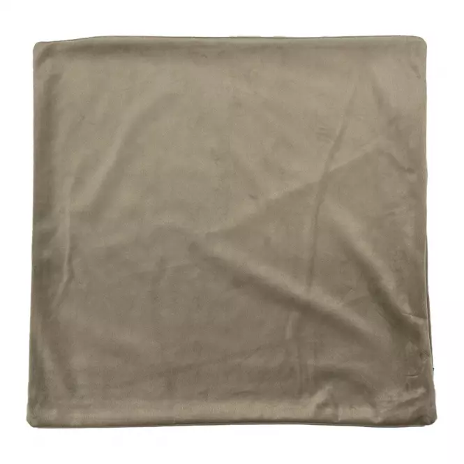 Obliečka Plain Velvet 40x40cm hnedá
