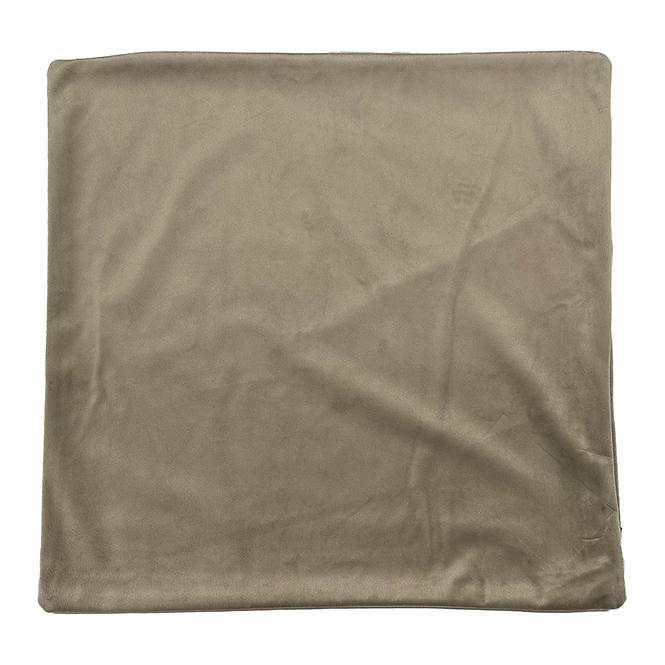 Obliečka Plain Velvet 40x40cm hnedá,2