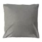 Obliečka Plain Velvet 40x40cm svetlošedá