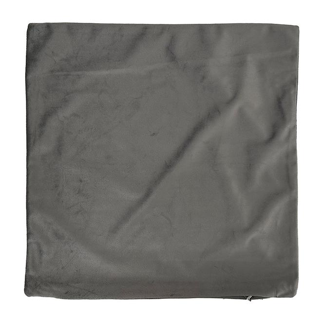Obliečka Plain Velvet 40x40cm šedá,2