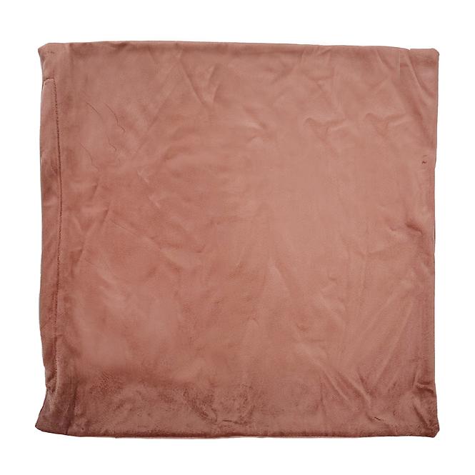 Obliečka Plain Velvet 40x40cm hnedá
