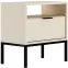 Nočný stolík Austin Kašmír/Čierna